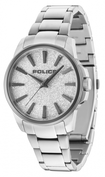 POLICE AURORA 3H SILVER DIAL BRAC S.S R1453245002