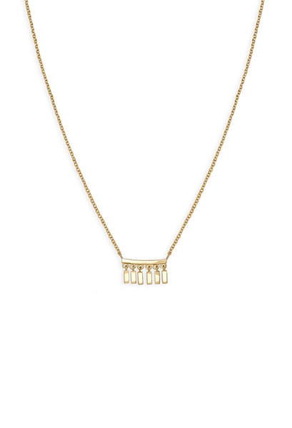 ROSEFIELD JEWELRY IGGY MULTI DROP NECKLACE GOLD JMDNG-J051