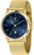 MASERATI EPOCA EXT 42MM 3H BLUE DIAL MESH BAND YG R8853118014