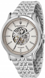 WATCH MASERATI EPOCA RACING 42MM AUTO IVORY DIAL BR SS R8823138001