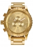 NIXON 51-30 CHRONO ALL GOLD A083502