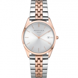 WATCH ROSEFIELD THE ACE SILVER SUNRAY SILVER ROSEGOLD DU ACSRD-A06