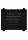 NIXON THE TICKET ALL BLACK A1262001