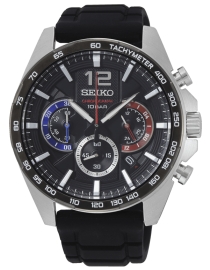 WATCH SEIKO NEO SPORTS CUARZO CRONO BISEL NEGRO SSB347P1