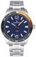 RADIANT OVI 44MM BLUE DIAL SILVER SS BAND RA534202
