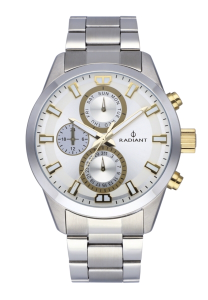 RADIANT GUARDIAN ALL SS 44MM SILVER DIAL & BAND RA479708