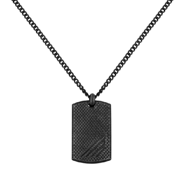 POLICE JEWELS HAVASU PENDANT SS BLACK PJ.26475PSEB-02