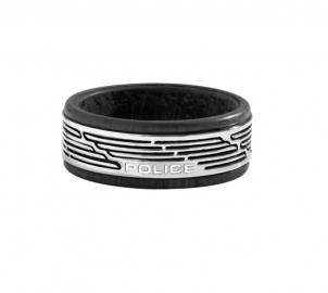 WATCH POLICE JEWELS TAMUL RING SIZE 22 SS SILVER PJ.26470RSS-01-10