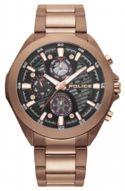 WATCH POLICE PL.15654JSBN/61M URBAN DIAL GUN IP BROW R1453318001