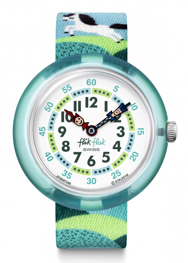 Watch Orologi Flic Flac Flik Flak Time To Move Green Watch