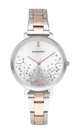 WATCH RADIANT ELLA 36MM SILVER DIAL IPRG+SS BRACELET RA525202