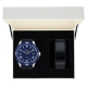 RADIANT AREN 46MM BLUE DIAL BLACK SILI STRAP + T RA503604T