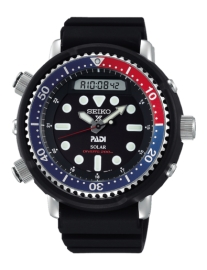 WATCH SEIKO PROSPEX DIVER'S PADI SOLAR ANA-DIGI SNJ027P1