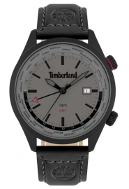 WATCH TIMBERLAND MALDEN 45MM GREY 3H DATE BLACK LEATHER 15942JSB-13