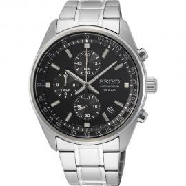 WATCH SEIKO NEO SPORTS CUARZO CRONO ESFERA NEGRA SSB379P1