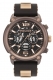 POLICE ARMOR MULTIF BROWN DIAL & SILICONE STRAP PL.14378JSBN-12P
