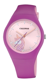 OROLOGIO DIGITALE DONNA CALYPSO K5841 5 44 GOMMA CORALLO ORIGINALE AI 2024