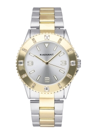 WATCH RADIANT GAIA 39MM SILVER DIAL IPSILVER-GOLD BRAZ RA567203