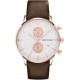 EMPORIO ARMANI BLACK ROSE GOLD AR0398