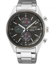 WATCH SEIKO MACCHINA SPORTIVA CRONO SOLAR ESF NEGRA SSC803P1