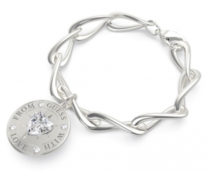 GUESS BIG CHAIN 25MM COIN RH UBB70003-S