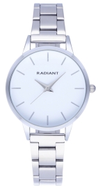 WATCH RADIANT LIGHT 33,5MM SILVER DIAL SS BRACEL RA569201