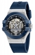 MASERATI POTENZA AUTO 42MM BLK+BLUE DIAL BLUE ST R8821108035