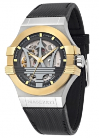 WATCH MASERATI POTENZA 42MM AUTO SCHELET BLK DIAL BLK S R8821108037