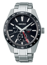 WATCH SEIKO PRESAGE SHARP EDGED SERIES GMT NEGRO SPB221J1