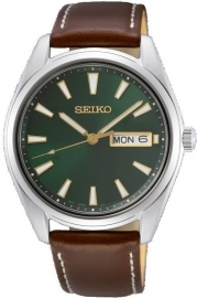 WATCH SEIKO NEO CLASSIC DOBLE CALENDARIO ESF VERDE SUR449P1