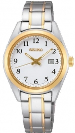 WATCH SEIKO NEO CLASSIC NúMEROS ÁRABES MUJER BICOLOR SUR466P1