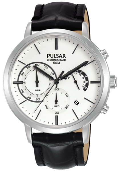 PULSAR HOMBRE CRONóGRAFO BRAZALETE ACERO PT3A71X1