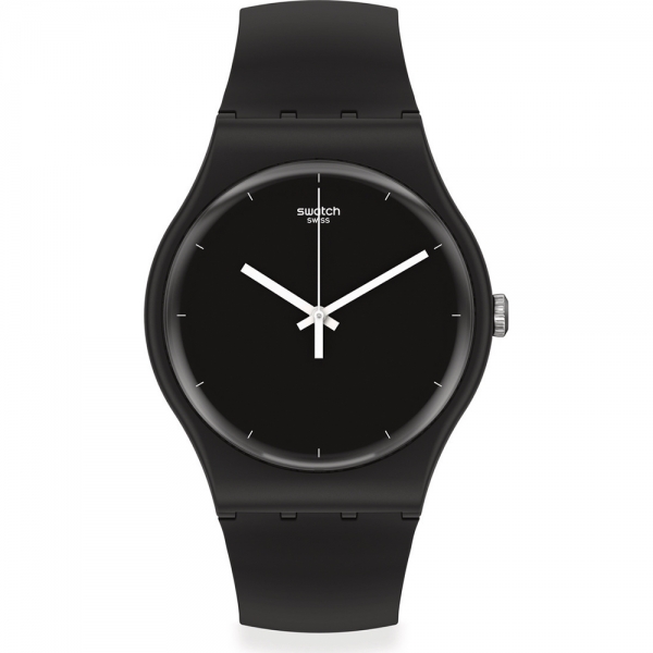 SWATCH THINK TIME BLACK SO32B106