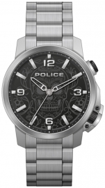 WATCH POLICE FERNDALE 3H BLACK DIAL / SS BRAZ PEWJJ2110003