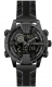 POLICE TARONGA ANADIGI BLACK DIAL / BLACK SILI PEWJP2110203