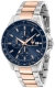 MASERATI SFIDA 44MM CHR BLUE DIAL BR SS+RG R8873640012