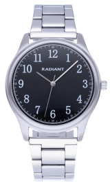 WATCH RADIANT REX 40MM BLACK DIAL IPSILVER BRAZ RA574207