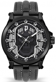 WATCH POLICE VERTEX 3H BLACK DIAL / BLACK LEATHER PEWJA2108201