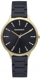 WATCH ADDICT 38MM BLACK DIAL IPBLACK BRACELET