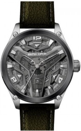 WATCH WAIMEA 3H GREY DIAL KHAKI GREEN STRAP