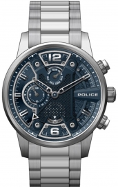 WATCH LANSHU MULTI BLUE&SS DIAL SS BRACELET