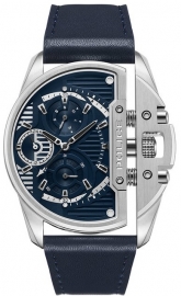 WATCH DAINTREE MULTI NAVY DIAL CHOCOLATE STRAP