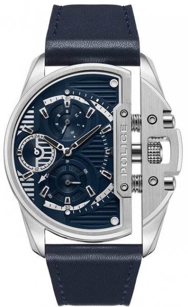 DAINTREE MULTI NAVY DIAL CHOCOLATE STRAP