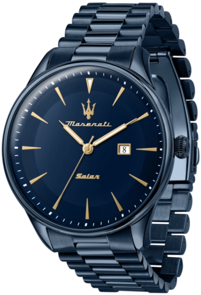 MASERATI SOLAR BLUE 45MM SOLAR BLUE DIAL BR BLUE R8853146003
