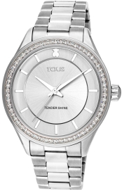 WATCH TOUS TENDER SHINE SS ESF PLATA PIEDRA BLANCA 200350510