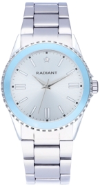 WATCH RADIANT FROST 38MM SOFT BLUE BEZEL SS DIAL & BRA RA592203