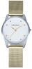 RADIANT MARGARITAS 36MM WHITE DIAL IPG MESH RA593202