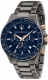 MASERATI SFIDA 44MM CHR BLUE DIAL BR GUN R8873640001