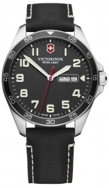 WATCH FIELDFORCE BLACK DIAL, BLACK LEATHER