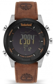 WATCH WHATELY DIGI BLACK DIAL BROWN LEATHER
